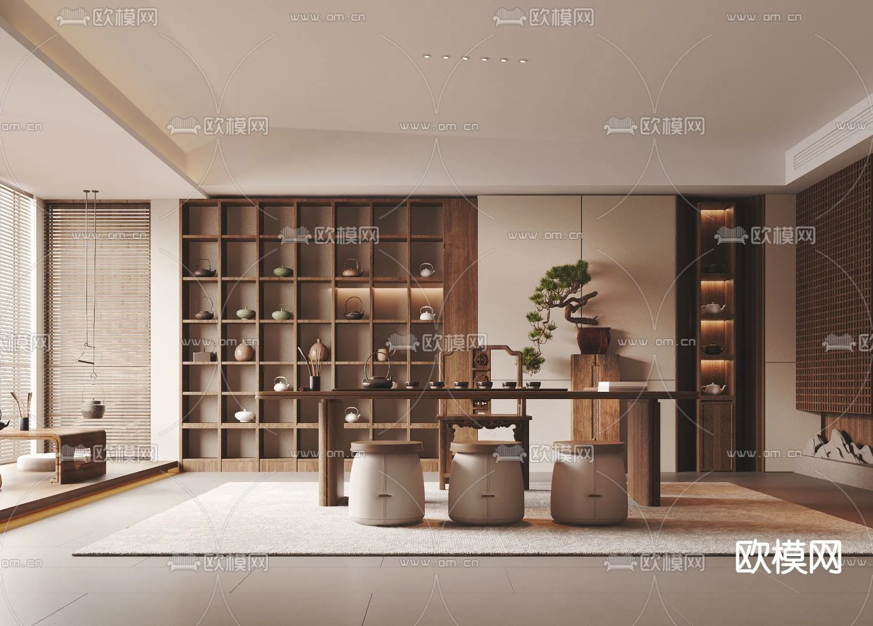 OFFICE HOME – VRAY / CORONA – 3D MODEL – 1768