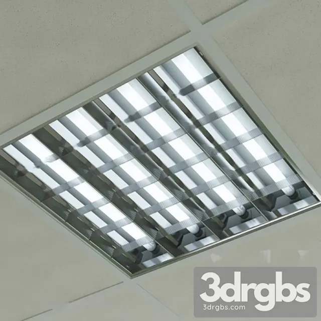 Office lights 9 3D Model Download