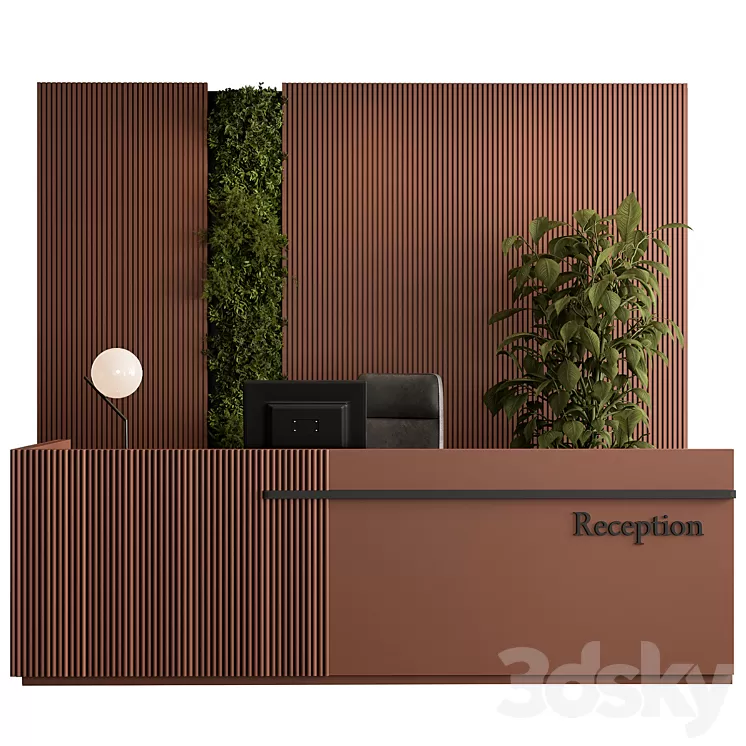 Office Reception – Office Set 365 3D Model Free Download