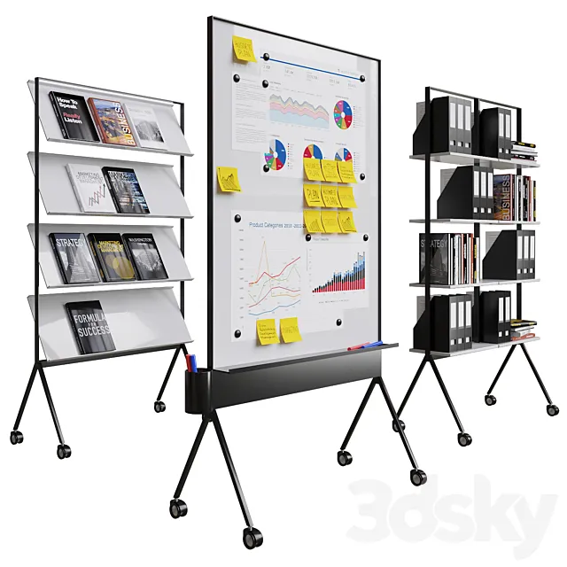 Office set 3DModel Office set 3DModel