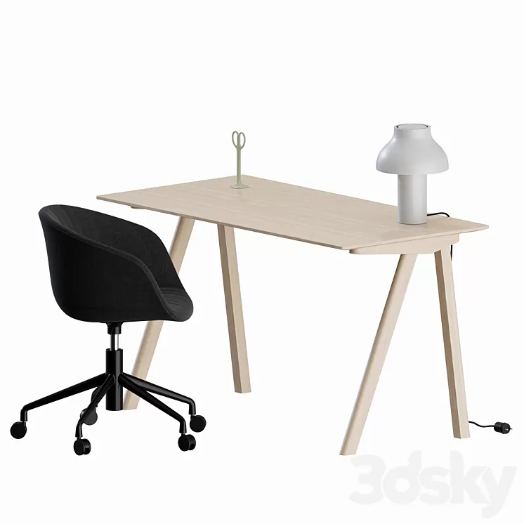 Office Set by HAY 3D Model