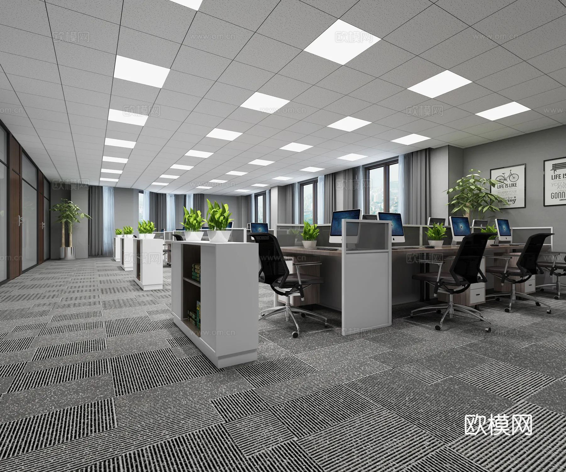 Office Space 3D Scenes – Office Room 3D Blocks – 024 – VRAY Render Office Space 3D Scenes – Office Room 3D Blocks – 024 – VRAY Render