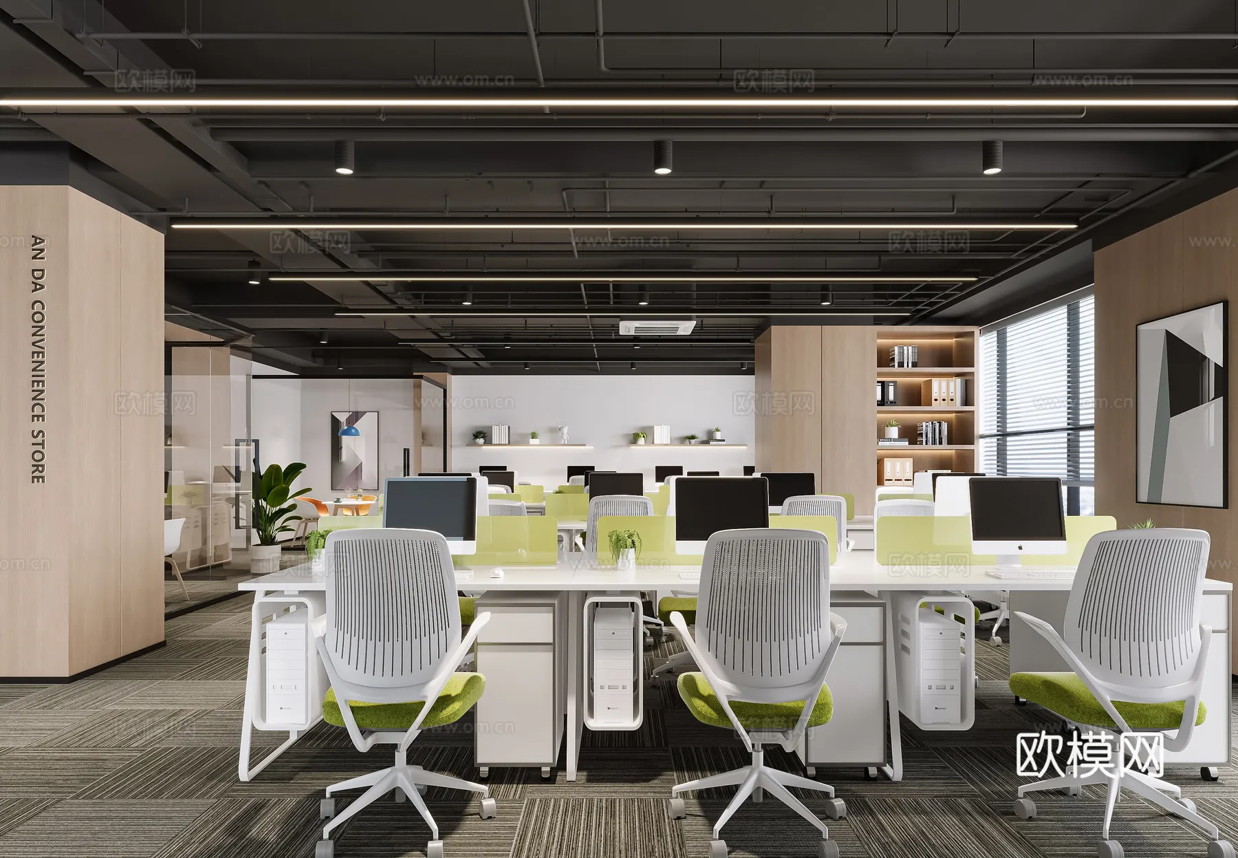 Office Space 3D Scenes – Office Room 3D Blocks – 039 – CORONA Render Office Space 3D Scenes – Office Room 3D Blocks – 039 – CORONA Render