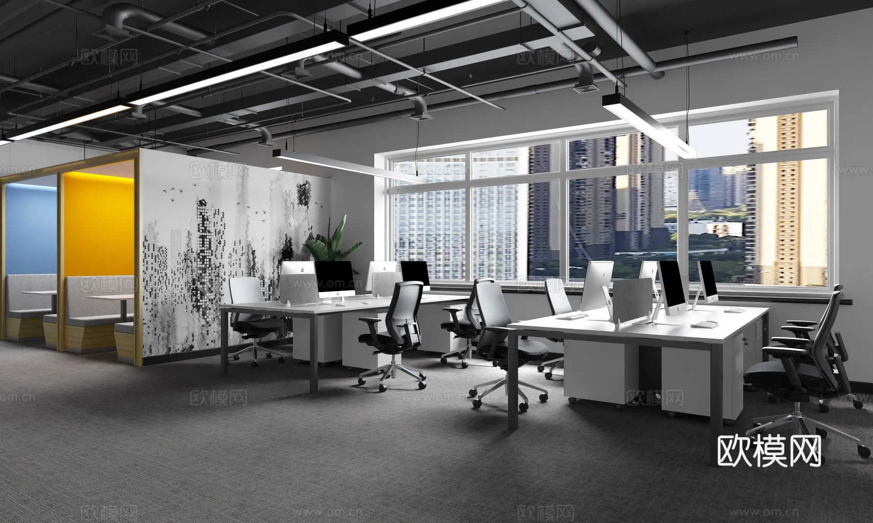 Office Space 3D Scenes – Office Room 3D Blocks – 063 – VRAY Render Office Space 3D Scenes – Office Room 3D Blocks – 063 – VRAY Render