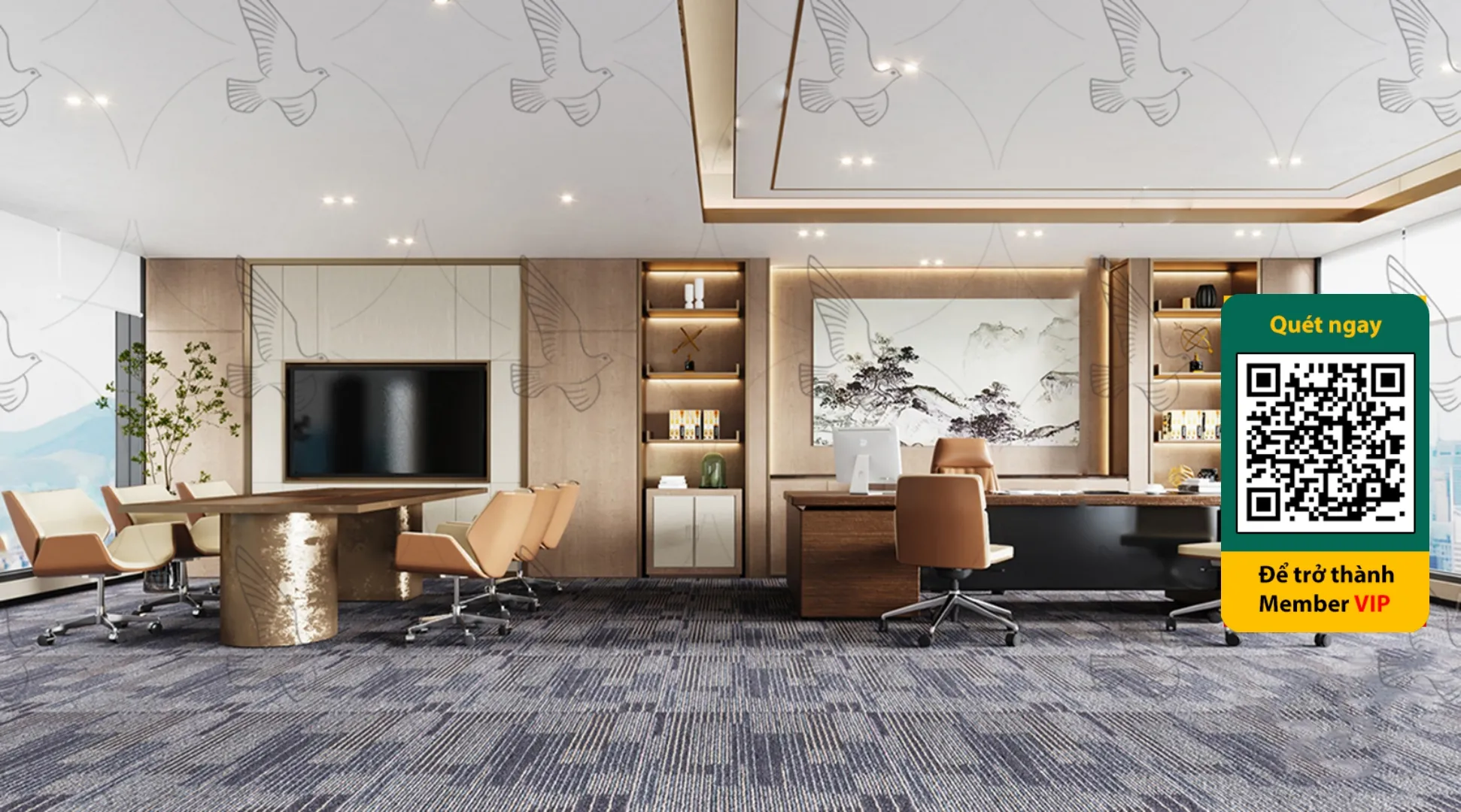 OFFICE SPACE – VRAY / CORONA – 3D MODEL – 4027 OFFICE SPACE – VRAY / CORONA – 3D MODEL – 4027