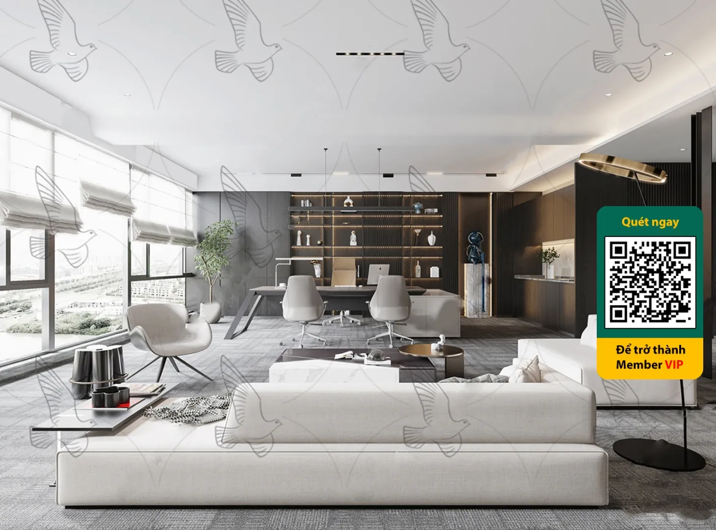 OFFICE SPACE – VRAY / CORONA – 3D MODEL – 4028 OFFICE SPACE – VRAY / CORONA – 3D MODEL – 4028