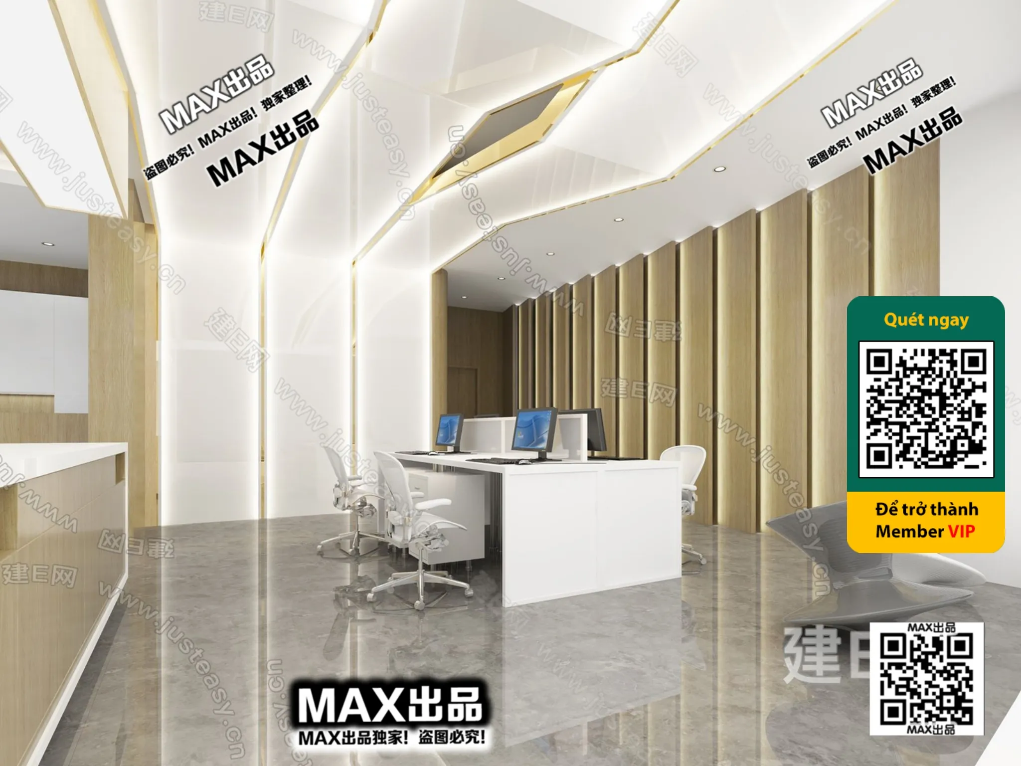 OFFICE SPACE – VRAY / CORONA – 3D MODEL – 4825 OFFICE SPACE – VRAY / CORONA – 3D MODEL – 4825