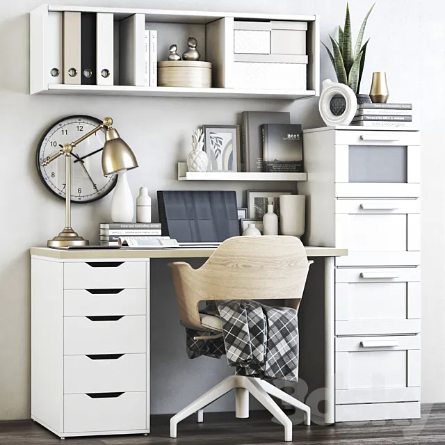 Office workplace 91 3DModel Office workplace 91 3DModel