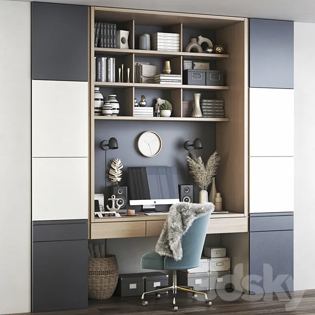 Office workplace 92 3DModel Office workplace 92 3DModel