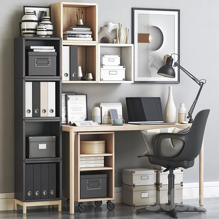 Office workplace 94 3D Model Office workplace 94 3D Model