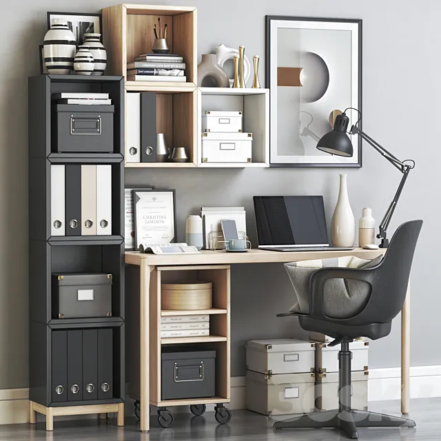 Office workplace 94 3DModel Office workplace 94 3DModel