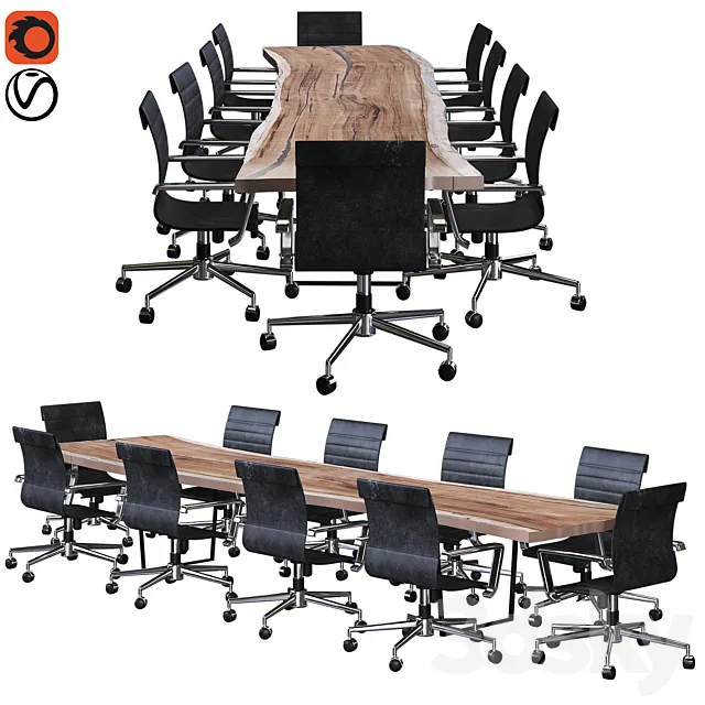 office_table01 3DModel office_table01 3DModel