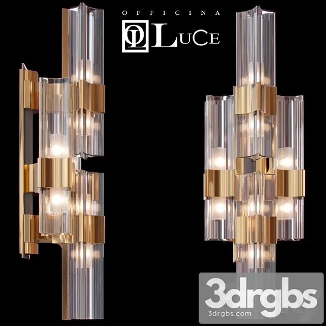 Officina Luce Eterea Applique 3D Model Download Officina Luce Eterea Applique 3D Model Download