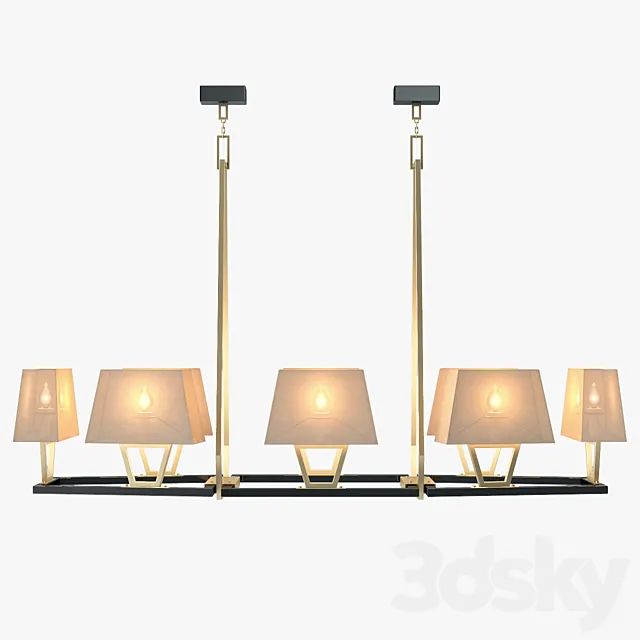 Officina Luce Trapeze 3DModel Officina Luce Trapeze 3DModel