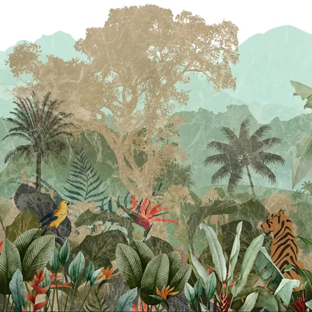 Officinarkitettura – Wallpaper Amazzonia 3D Model