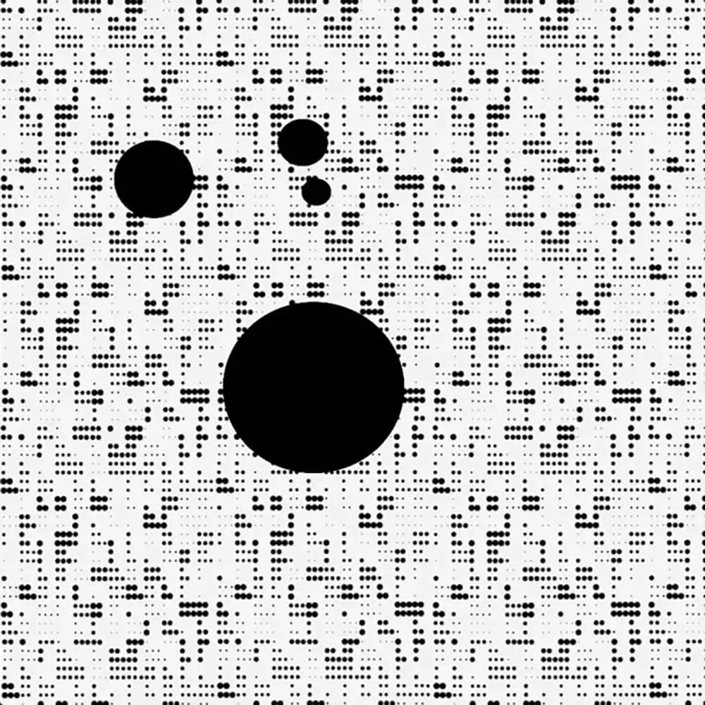 Officinarkitettura – Wallpaper Black and White 3D Model