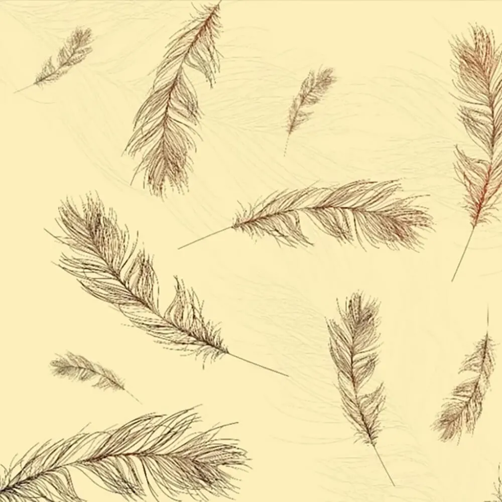 Officinarkitettura – Wallpaper Feathers 1 3D Model