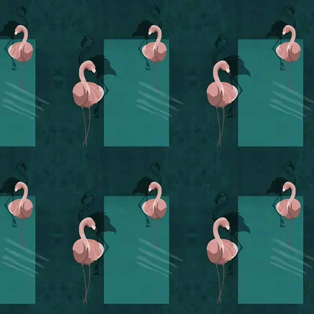 Officinarkitettura – Wallpaper Flamingo 3D Model