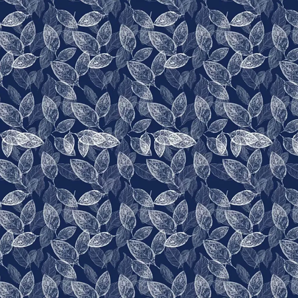 Officinarkitettura – Wallpaper Foglie Blu 3D Model