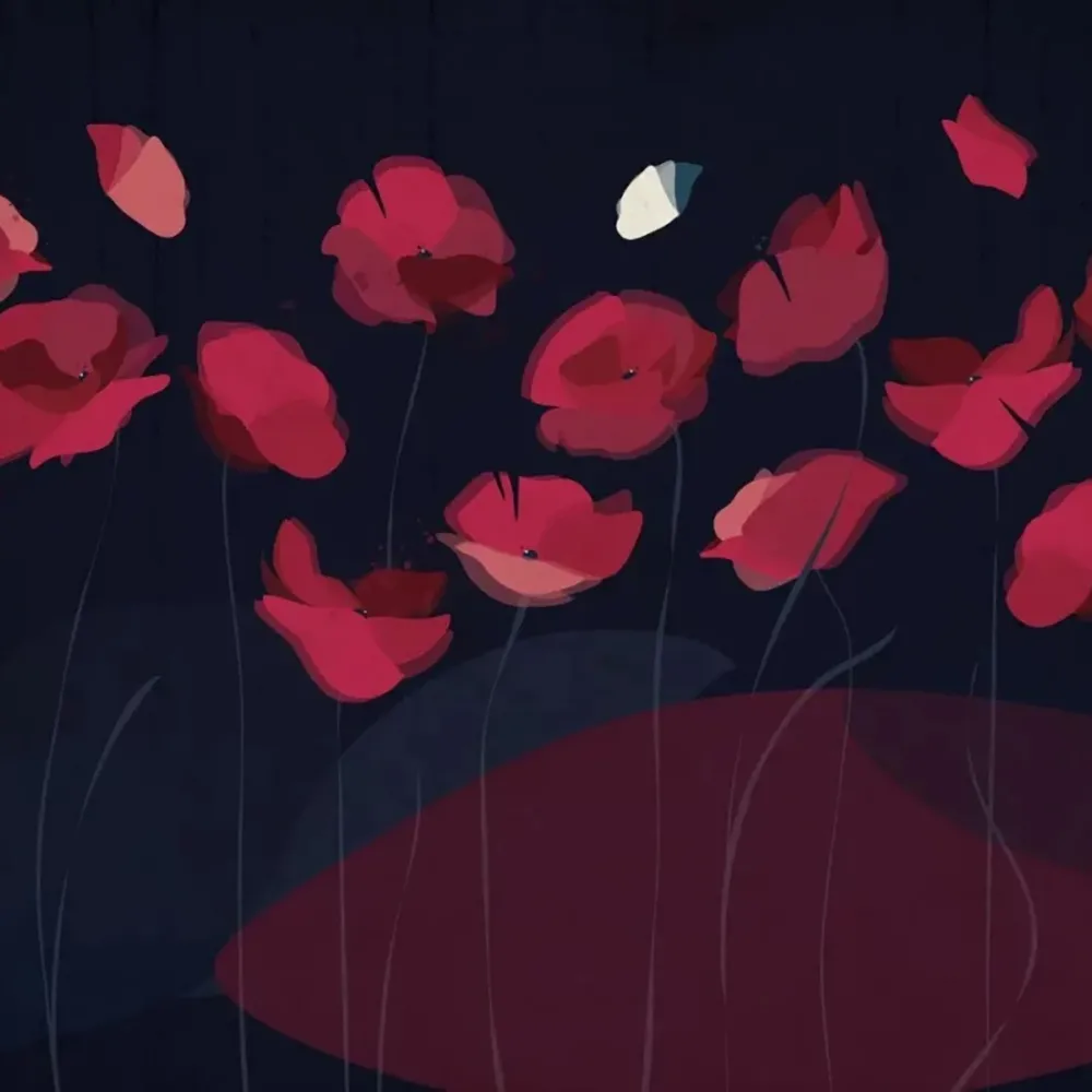 Officinarkitettura – Wallpaper Happy Poppy 3D Model