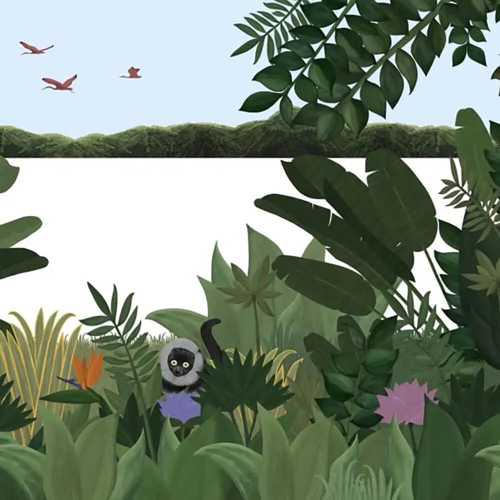 Officinarkitettura – Wallpaper Jungla Naif 3D Model