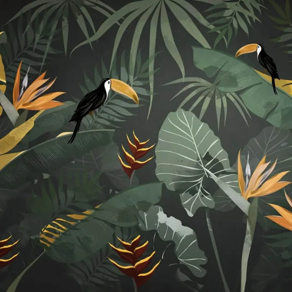 Officinarkitettura – Wallpaper Jungle Dream 3D Model Officinarkitettura – Wallpaper Jungle Dream 3D Model