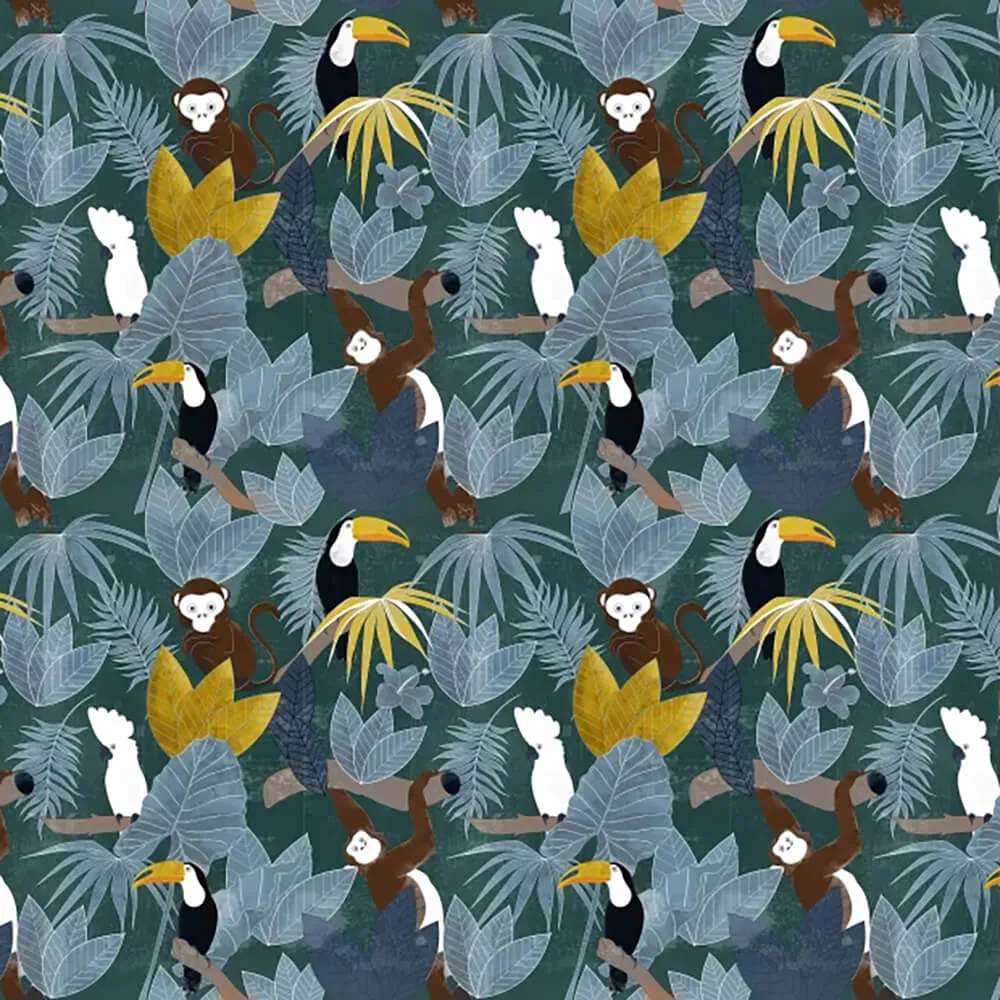 Officinarkitettura – Wallpaper Jungle Naif 3D Model Officinarkitettura – Wallpaper Jungle Naif 3D Model