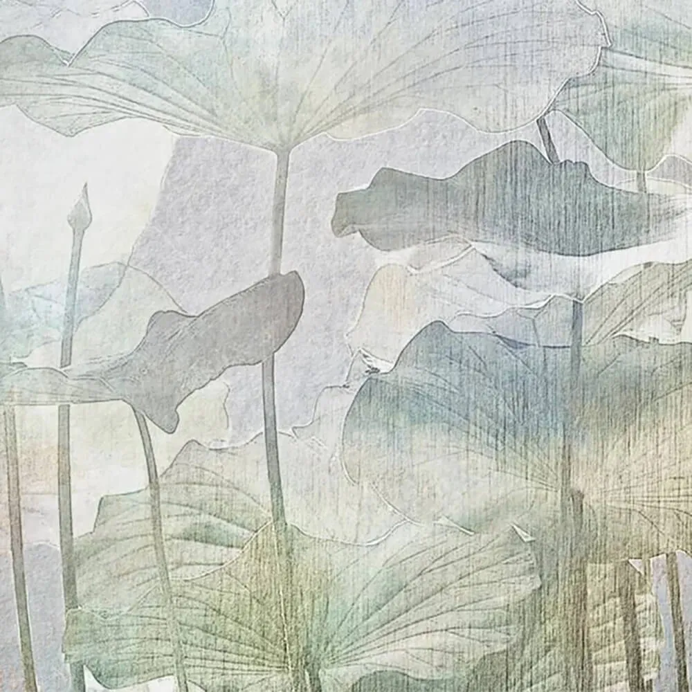 Officinarkitettura – Wallpaper Lotus Leaves 3D Model