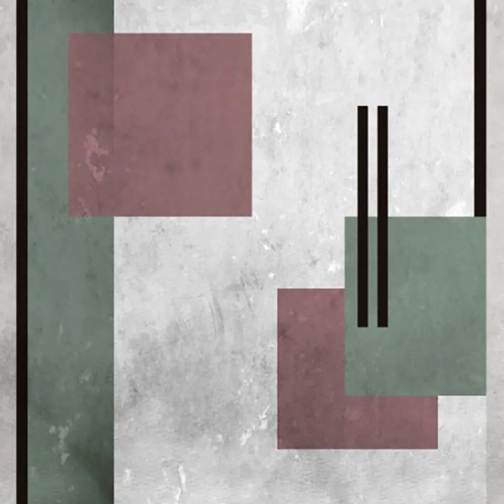 Officinarkitettura – Wallpaper Pink and Green 3D Model