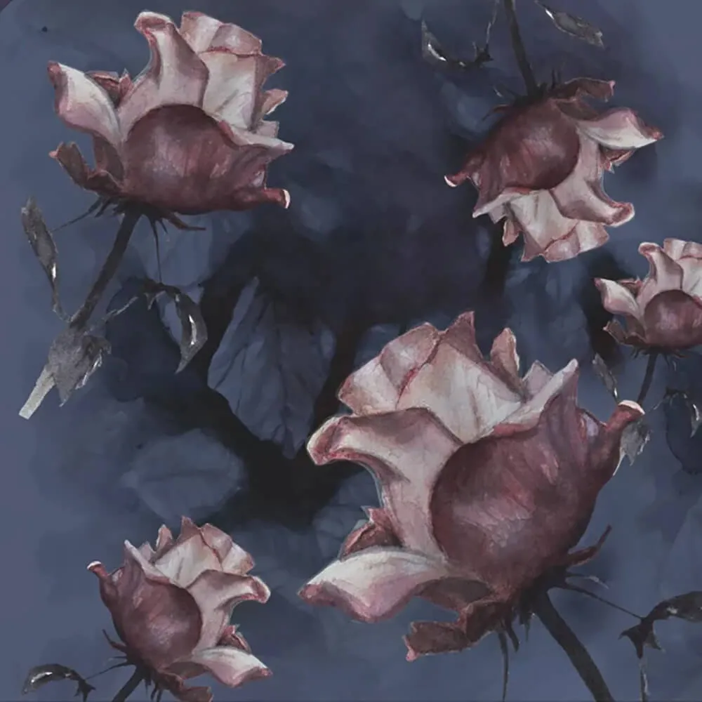 Officinarkitettura – Wallpaper Pink Roses 3D Model