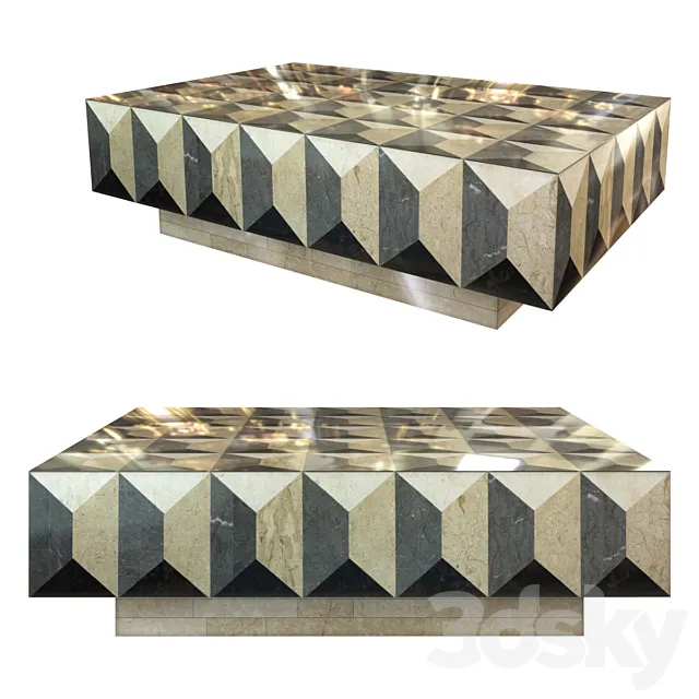 Ogetti Milano Cocktail Table 3DModel