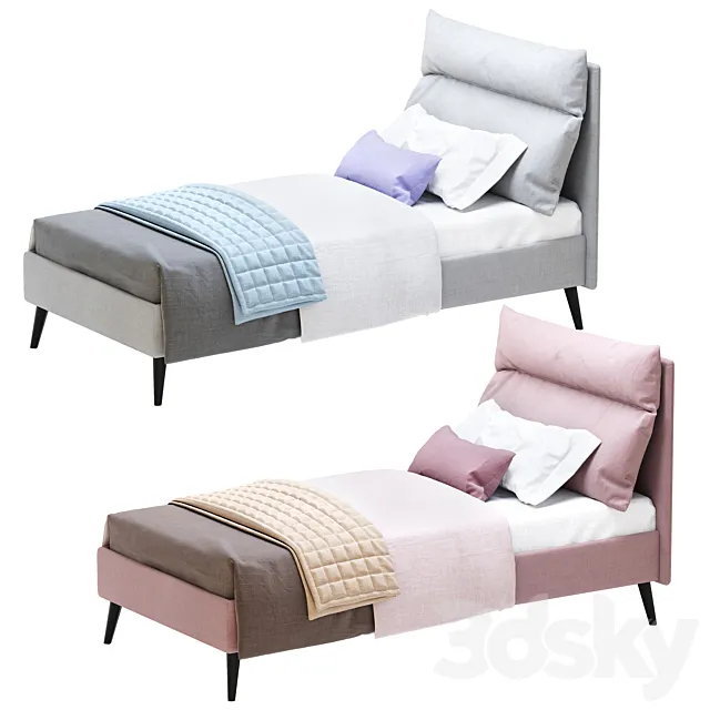 Oggioni Letti Dinamici Plio H18 3D Model Oggioni Letti Dinamici Plio H18 3D Model