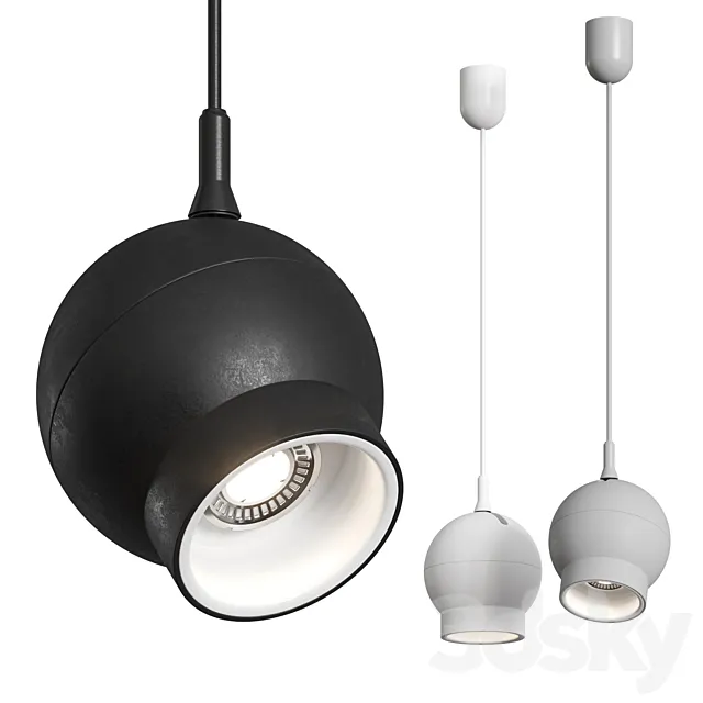Ogle Pendant Lamp by Atelje Lytkan 3D Model