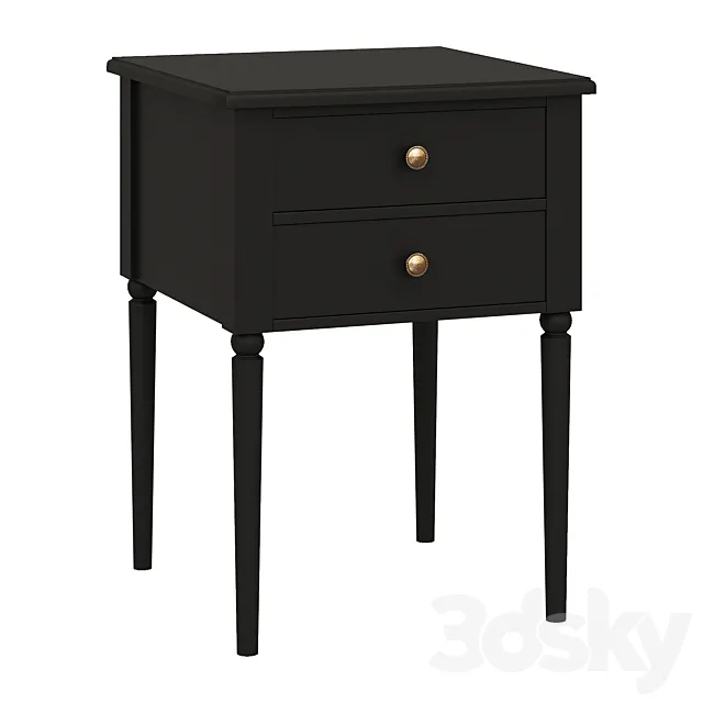 OGOGO Situation! Bedside table Blues 3D Model OGOGO Situation! Bedside table Blues 3D Model
