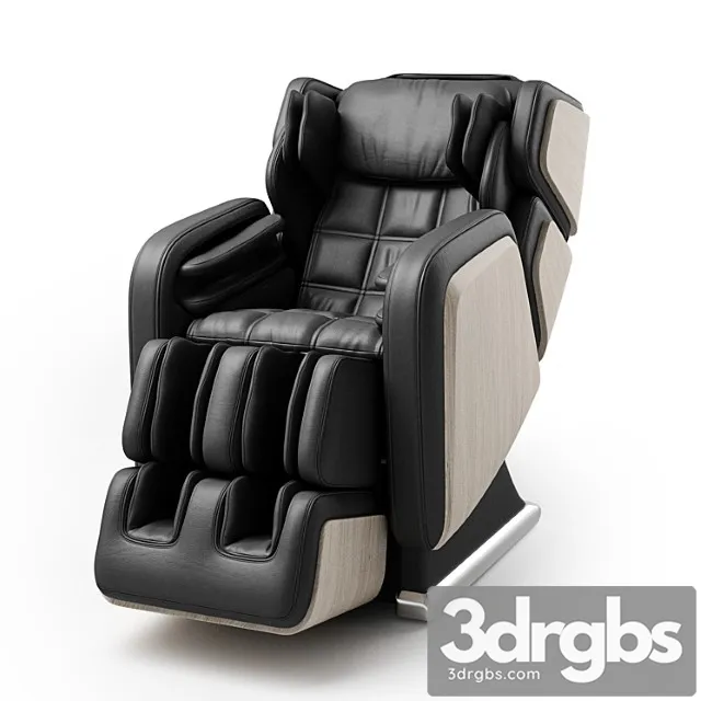 Ohco Massage Chair R6 Jetblack 3D Model Download