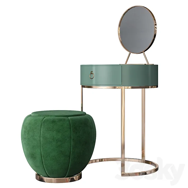 Oipoodde Coiffeuse Coiffeuse Clair Coiffeuse 3D Model Oipoodde Coiffeuse Coiffeuse Clair Coiffeuse 3D Model