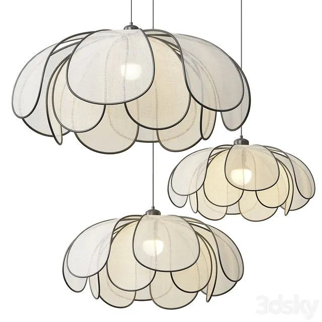 Okai Pendant Lamp 3D Model