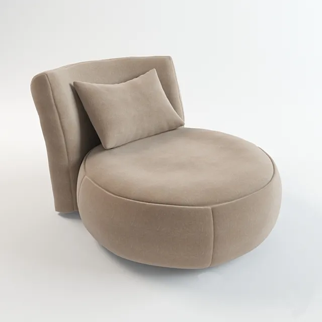 Okay chair 3D Model Okay chair 3D Model