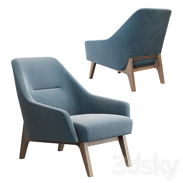 Okha Nate timber 3D Model