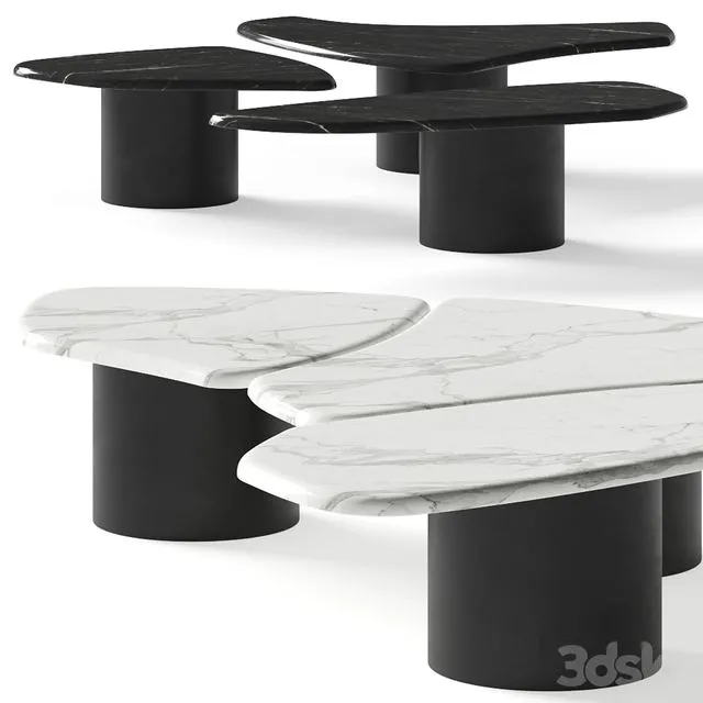 Okha Tectra Coffee Tables 3D Model Okha Tectra Coffee Tables 3D Model