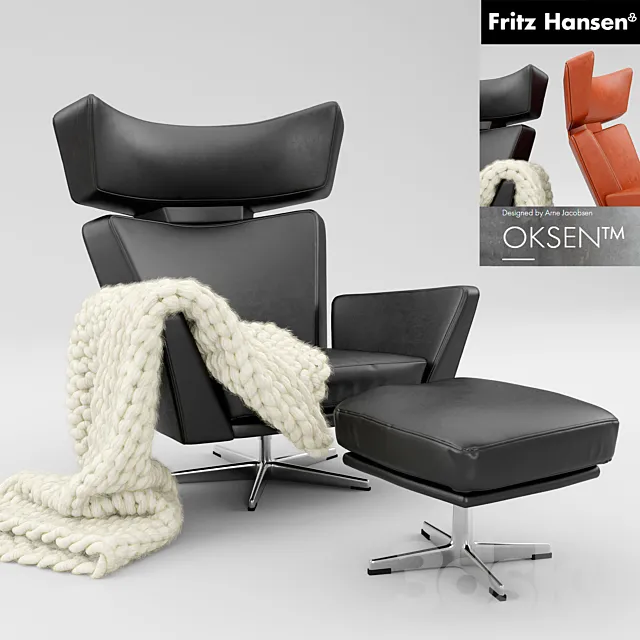 OKSEN ™ armchair 3D Model