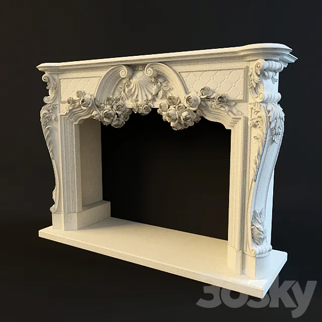 Oktopulos Fireplace 3DModel