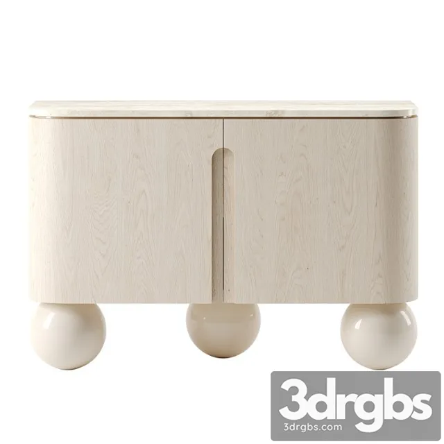 Olbia Commode by Le Berre Vevaud 3D Model Download