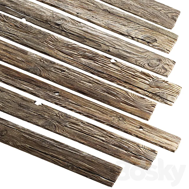 old board set 1 3D Model old board set 1 3D Model