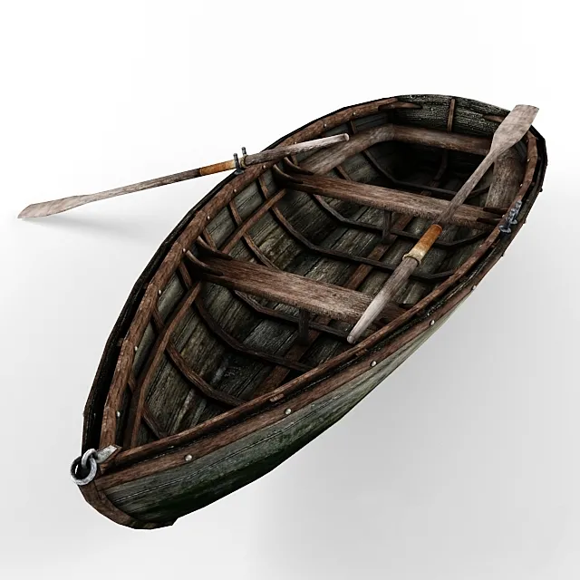 old boat 3DModel