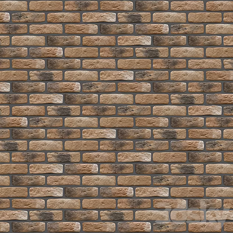Old brick 0901 3D Model
