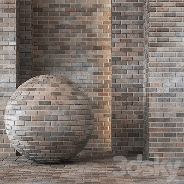 Old Brick Texture 4K Seamless – Tileable 3D Model Old Brick Texture 4K Seamless – Tileable 3D Model