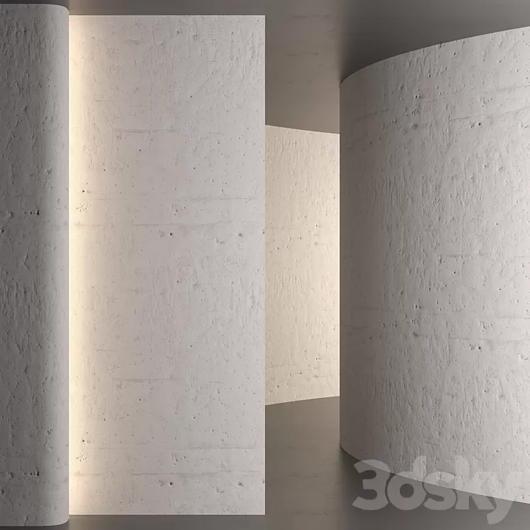 Old plaster 3D Model Free Download Old plaster 3D Model Free Download