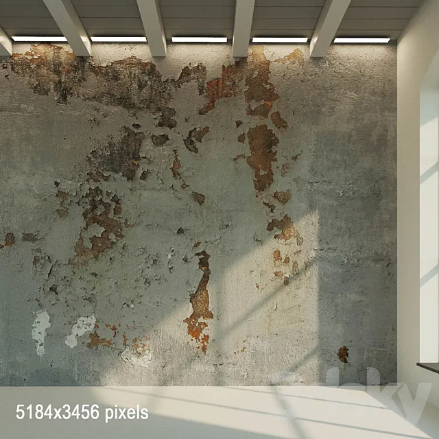 Old plaster 7 3DModel Old plaster 7 3DModel