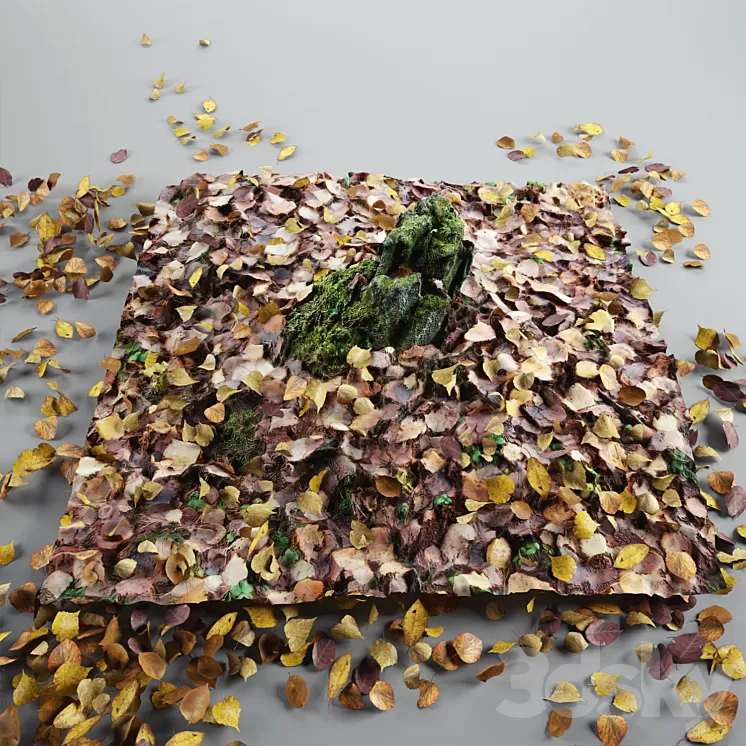 Old stump 3D Model Old stump 3D Model